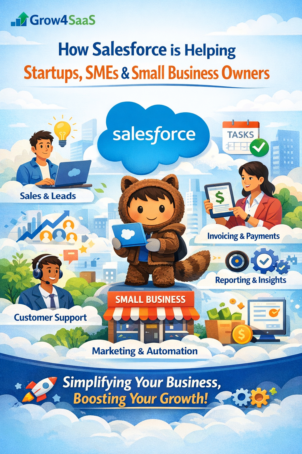 Salesforce: The Silent Growth Engine Powering Startups, SMEs & Small Businesses
