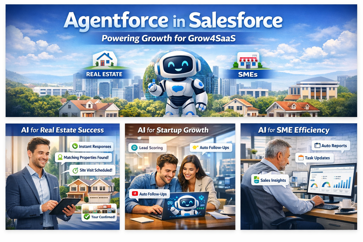 Agentforce in Salesforce: The AI Teammate Powering Growth for Grow4SaaS