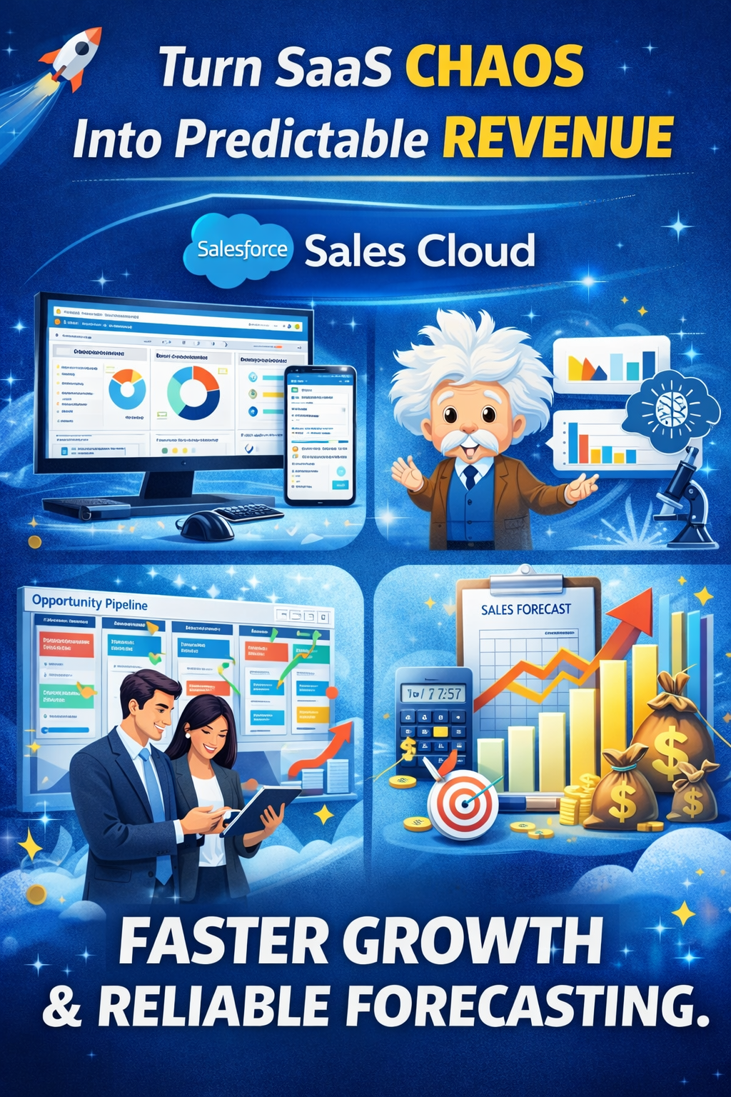 Salesforce Sales Cloud: Turning SaaS Sales Chaos into Predictable Revenue